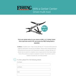 Win 1 of 12 Gerber Center-Drive Multi Tools Worth $149ea. from Fishing World