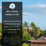 Win a Trip for 2 Adults and 2 Children to Fiji or 1 of 3 Suitcases or 1 of 5 Backpacks from Bound Round Pty Ltd