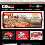 $20 off BubbaPizza - No Min Order Qty - Reusable - Online only