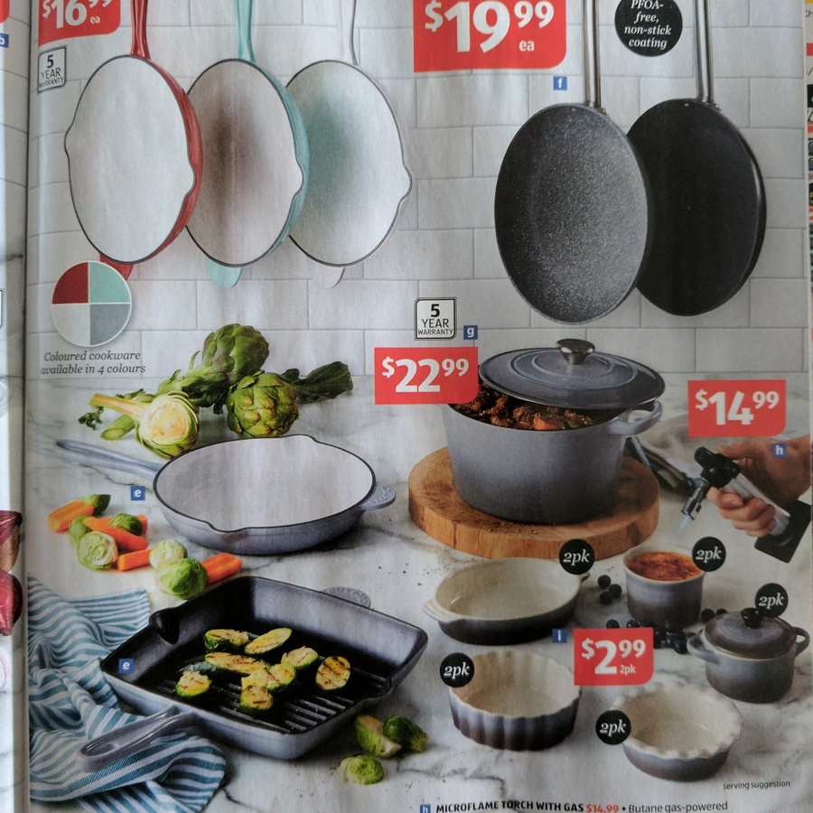 Cast Iron Cookware as Low as $16.99 at ALDI