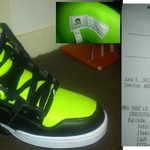 Osiris NYC 83 Lime & Black Hi Top and Low Top Sneakers/Skate Shoes TK Maxx Garden City QLD $29.95