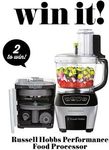 Win 1 of 2 Russell Hobbs Performance Food Processors Worth $179.95 from News Life Media