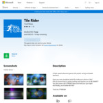 [Windows] Free Game Tile Rider for Windows PC and Mobile @ Microsoft Store