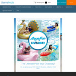 Win 1 of 2 Aquafun Packs Valued at $250 Each from Sterns Pools
