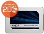 Crucial 2.5" Internal Solid State Drive SSD: MX300 1TB $308 | MX500 2TB $637.60 @ Shopping Express eBay