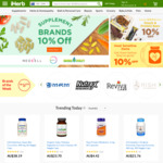 Take $5 off at iHerb (New Customers, Min Spend $40) + up to 15% Cashback @ ShopBack