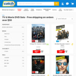 25% off TV Boxsets @ Catch of the Day 