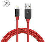 BlitzWolf Ampcore 2.4A Lightning Braided Data Cable 1.8m $7.99 USD ($11 AUD) @ Banggood