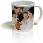 Standard Mug with Personalised Photo Drinkware  $5 (was $20) @ Harvey Norman Photo Centre