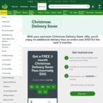 Unlimited Free Delivery for Online Orders over $100 for 3 Months @ Woolworths