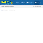 [NSW] BlackHawk 20kg Dog Food Range $89.99 @ Pet O (In-Store Only)