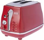 DeLonghi Icona Elements, 2 Slice Toaster, $34.99 + Delivery (Free with Prime/ $49 Spend) @ Amazon AU