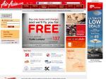 $99 (1 way) or $182 (return) : Perth - Kuala Lumpur with AirAsia X
