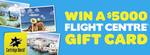 Win a $5000 Flight Centre Gift Card from Cartridge World