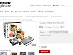 Guitar Hero Themed Nintendo DS Lite $107 Shipped Myer Online