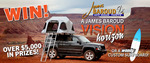 Win a James Baroud Vision Horizon Roof Top Tent Worth $4,000 from 4WD Touring Australia