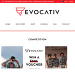 Win a $300 Menswear Voucher from Evocativ