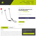 JBL Tune 115BT Wireless in-Ear Headphones (Black) $40 Shipped @ Kazoik