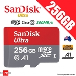SanDisk Ultra 256GB microSDXC Memory Card A1 UHS-I 100MB/s Full HD $48.95 + $3.95 @ Shopping Square
