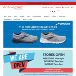$100 off Selected Full Priced Adults Shoes @ Active Feet