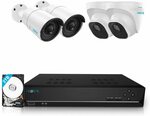 Reolink Security Camera System (8CH NVR with 4pcs 5MP Cameras) $479.99 Delivered (Was $599.99) @ AmazonAU