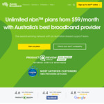 $10 off nbn 50/20, 100/20, 100/40 & 250/25 for First 6 Months (New Customers Only) @ Aussie Broadband
