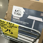 [NSW] Tusk Living Vana 60cm Square Laminate Tilt-Top Table $25 (Was $69) @ Bunnings Northmead