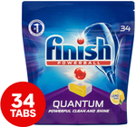 34 Finish Powerball Quantum Lemon Sparkle Dishwashing Tablets $10.95 + Delivery (Free with Club Catch/Pickup) @ Catch