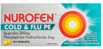 48% off Nurofen Cold & Flu Tablets 24pk $7.99 (in-Store Only) @ Discount Drug Store