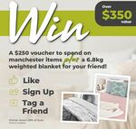 Win a $250 Living Emporium Voucher + a Weighted Blanket from Living Emporium
