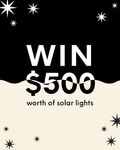 Win Solar Lights (Worth $500) from Hoselink