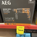 [NSW] AEG 800W Rotary Hammer Drill $149 (Was $199) @ Bunnings Warehouse (Villawood)