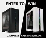 Win a Zalman X3 Case w/ ARGB Fans from Zalman