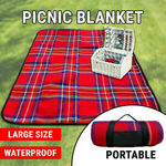 Large Picnic Blanket Rug Waterproof Back Beach Mat Mattress Camping Outdoor $16.11 + Delivery @ Gosuperspecial eBay