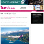 Win Return Flights for 2 to Hawaii and 3 Nights at Outrigger Reef Waikiki Beach Resort from Travel Talk Magazine
