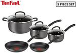 Tefal Inspire 5-Piece Hard Anodised Enhanced Non-Stick Cookware Set $109 + Delivery ($0 with OnePass) @ Catch