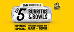 [QLD] $5 Burritos & Bowls @ Guzman Y Gomez (Morayfield)