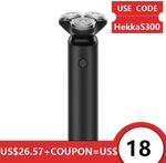 Xiaomi Electric Shaver Mijia S300 IPX7 Waterproof Type-C Charging US$18 (~A$25.73) Delivered @ Hekka