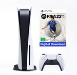 [Preorder] PlayStation 5 Disc Console + FIFA 23 Bundle - $898 + Delivery @ Big W