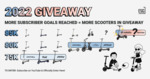 Win 1 of 8 Electric Scooters from Electric Scooter Guide