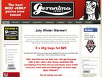 Geronimo Jerky 40g Pack x5 Any Flavour $20 Plus Freight or Local Pickup (33% OFF)
