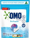 OMO Active 3 in 1 Capsule Sensitive 60-Pack $18.99 + Delivery ($0 with Prime/ $39 Spend) @ Amazon AU