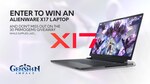Win an Alienware x17 Laptop from Dell