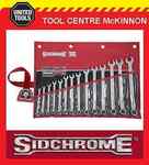 Sidchrome SCMT22210 14 Pc Ring & Open Metric Spanner Set $89.00 Delivered @ Tool Centre McKinnon via eBay AU