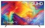 TCL 75" Q-UHD 4K Google TV (75P735) $895.50 (Was $995) + Delivery ($0 C&C/ 20km from Store) @ Betta Home Living