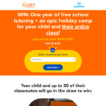 Win 1 Year of Tutoring + a Holiday Camp from Cluey Learning & Code Camp