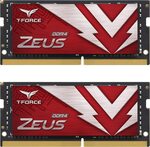 TEAMGROUP T-Force Zeus 64GB (2x32GB) 3200MHz CL22 DDR4 SODIMM RAM $213.35 Delivered @ Amazon US via AU