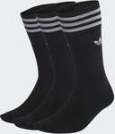 adidas Solid Crew Socks 3 Pairs $7.50 (Was $25) + $8.50 Delivery ($0 for adiClub Member/ $120 Order) @ adidas