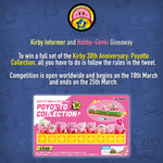Win a Full Set of The Kirby 30th Anniversary: Poyotto Collection from Kirby Informer X Hobby-Genki