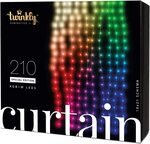 Twinkly Curtain 210 LED RGBW App-Controlled Smart LED Curtain Lights $125.30 Delivered @ Amazon AU